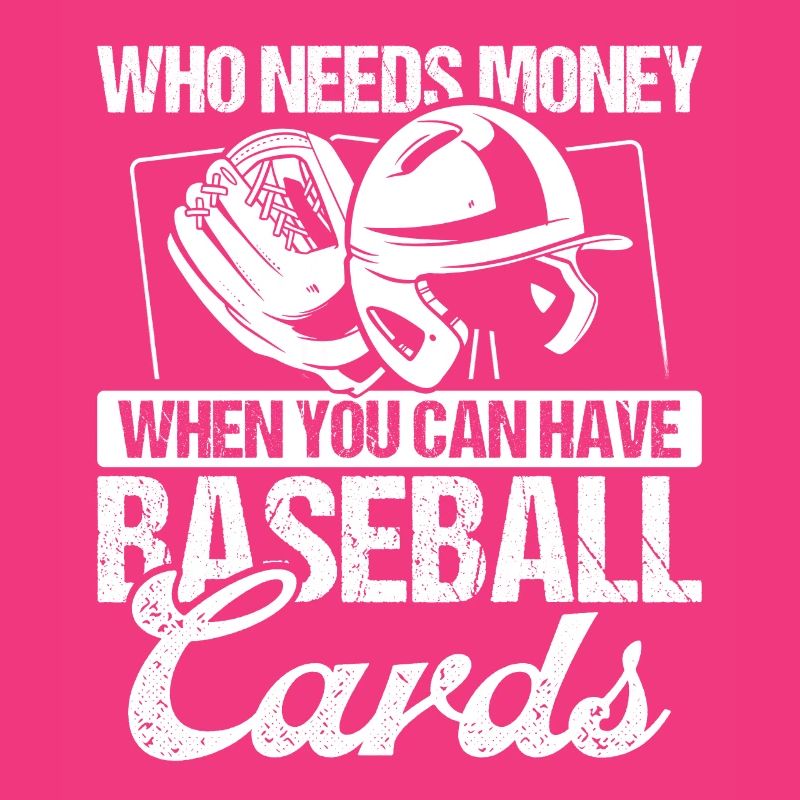 Conception de carte de baseball amusante