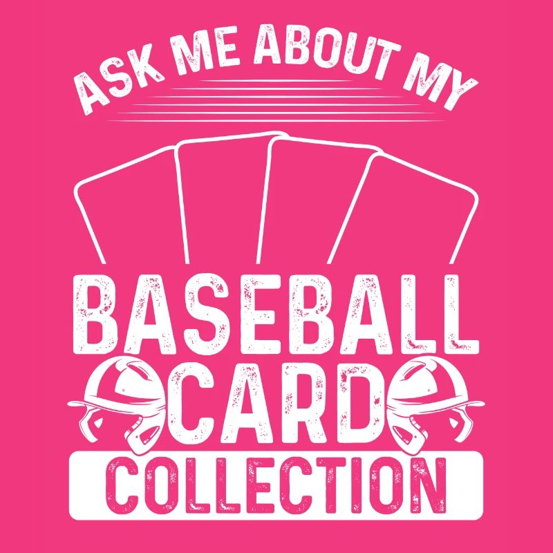 Conception de carte de baseball amusante