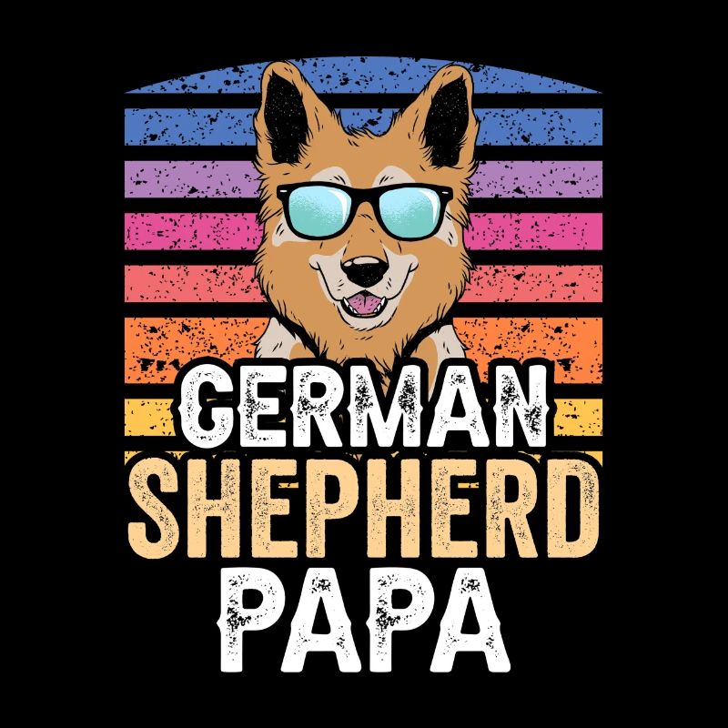 German Shepherd Daddy Lover Cute Pet