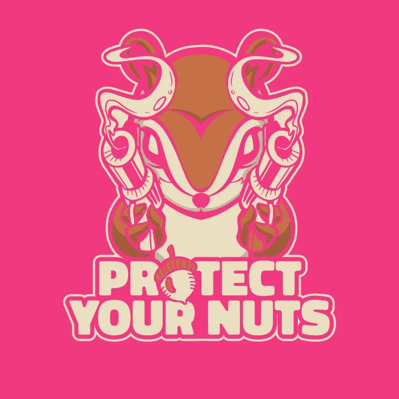Protect Your Nuts Squirrel Fox Squirrel