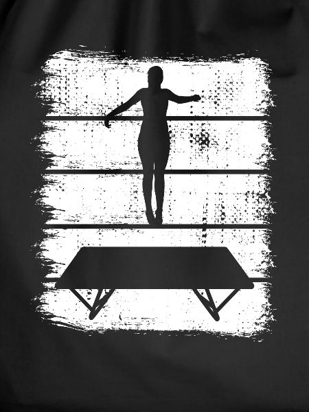 Trampoline drawing