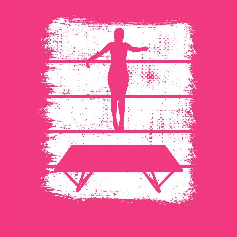 Trampoline drawing