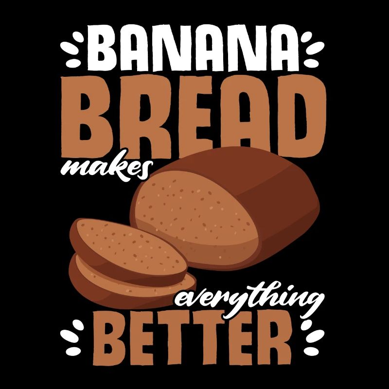 Funny Banana Bread Baking Apparel