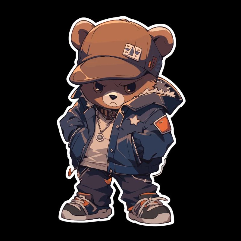 Ours brun Ours Ours Tête d’ours Bébé