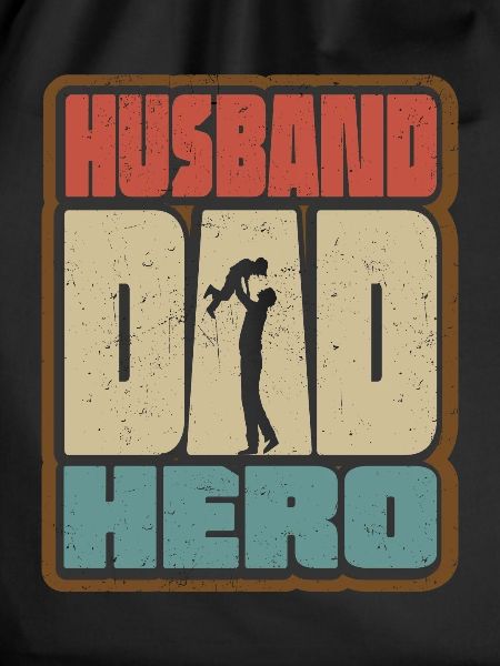 Husband Daddy Hero Retro
