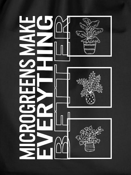 Microgreens machen alles besser, Gartenpflanze