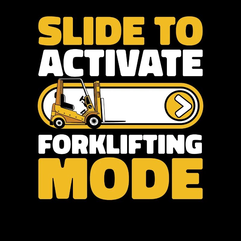 Slide To Activate Forklifting Mode Gabelstapler
