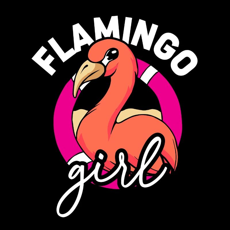 Flamingo Mädchen Süß Sprüche Flamingos Tier