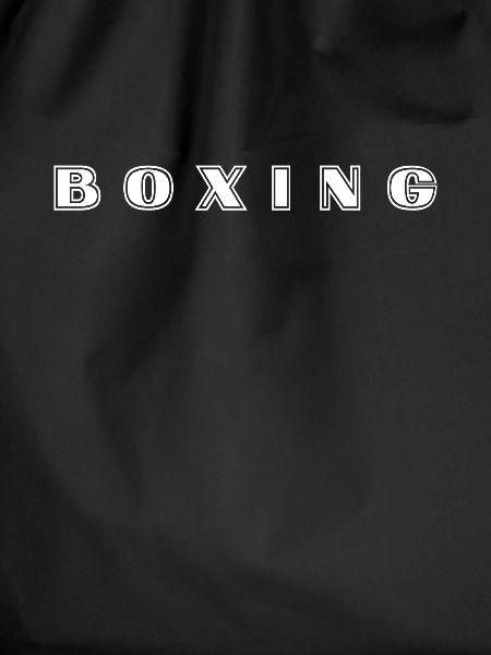 Boxing lettering