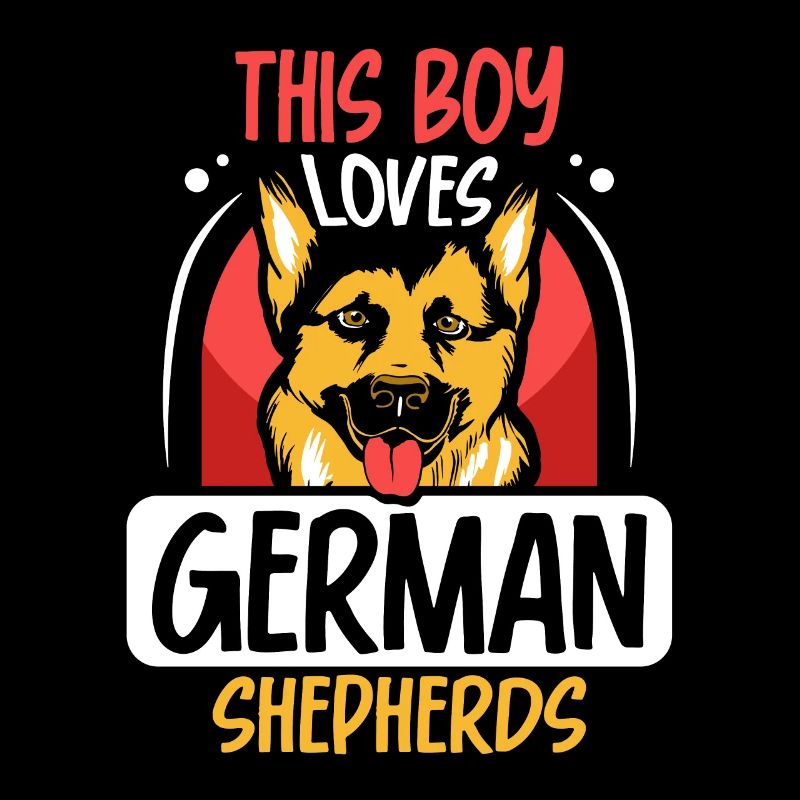 This Boy Loves German Shepherd Cute Dog