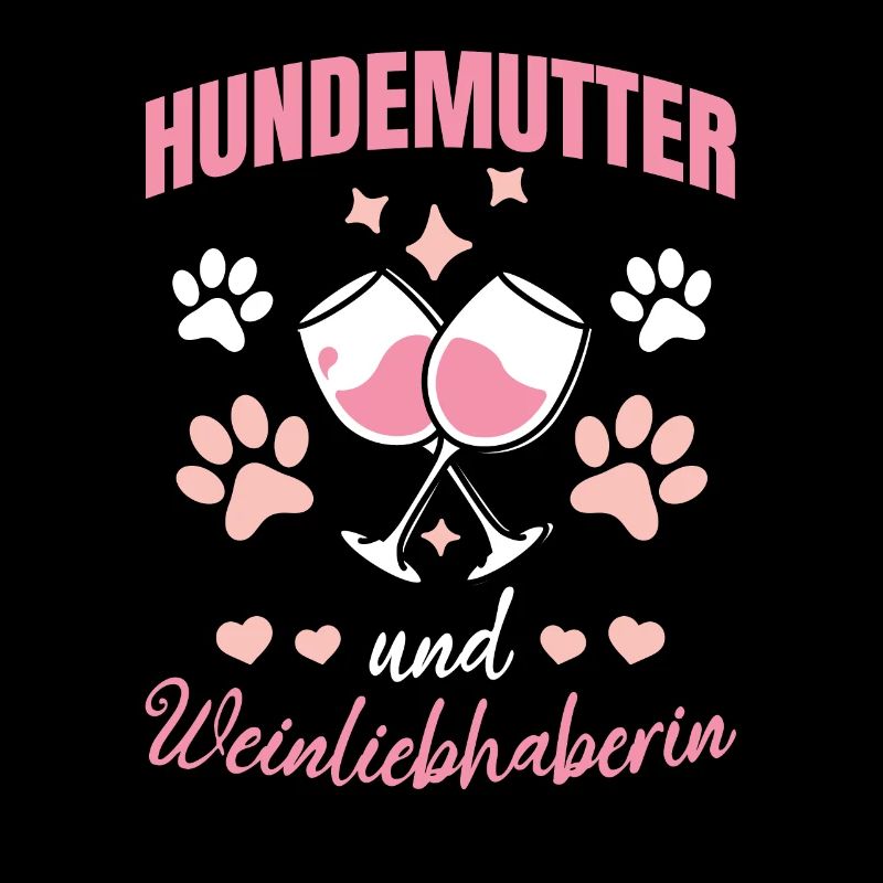 Hundemutter und Weinliebhaberin