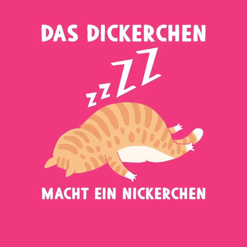 Das Dickerchen macht Nickerchen