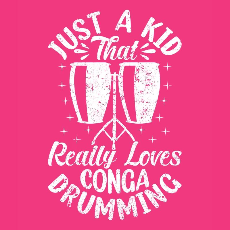 Just A Kid That Really Loves Conga Drumming Conga