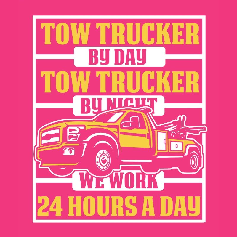 We Work 24 Hours A Day Tow Driver