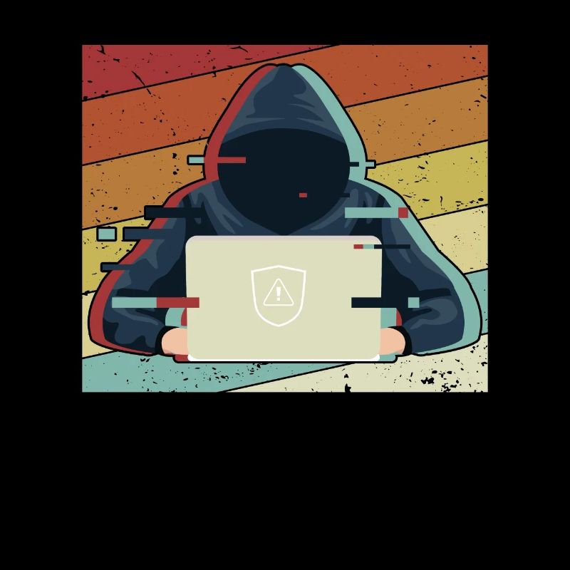 Retro Sniffer Social Engineering Phishing Grey