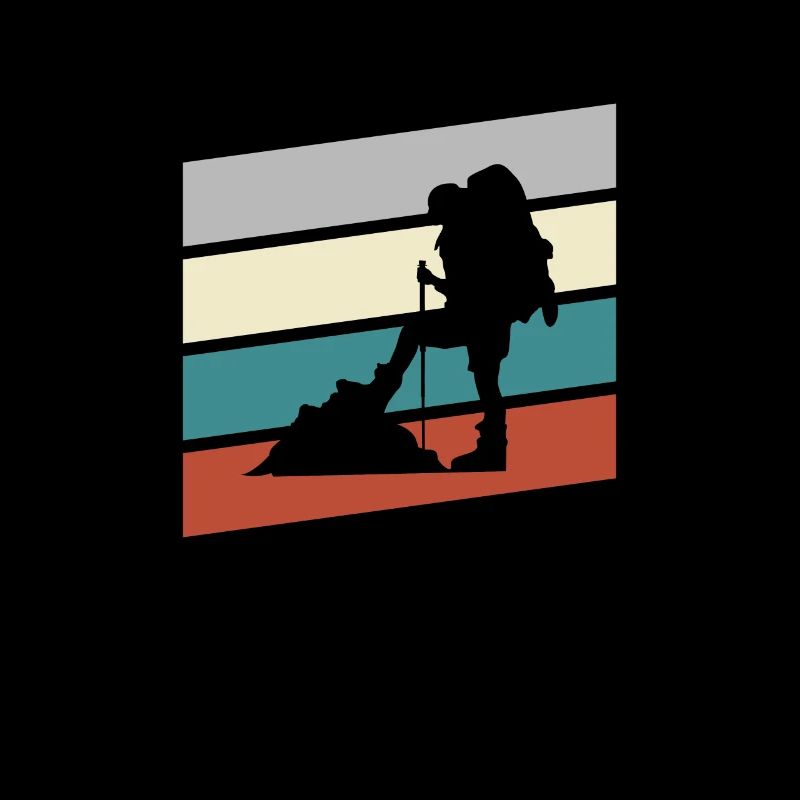 Wandern Retro