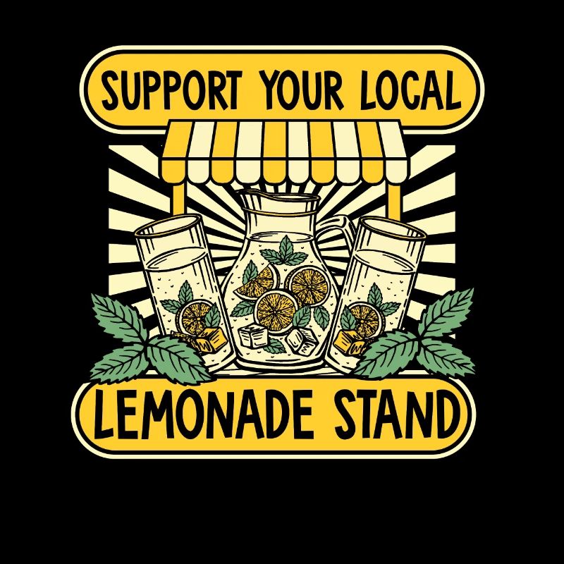 Support Your Local Lemonade Stand Limonade