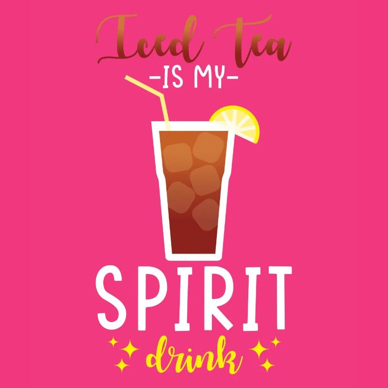 Iced Tea Drink Design Keep Calm and Iced Tea