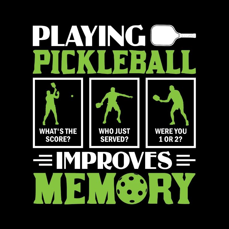Pickleball Play Improves Memory Dink Player