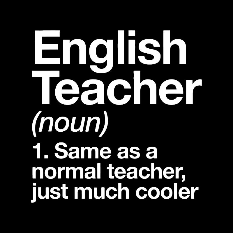 Définition du professeur d’anglais Drôle de retour à l’école