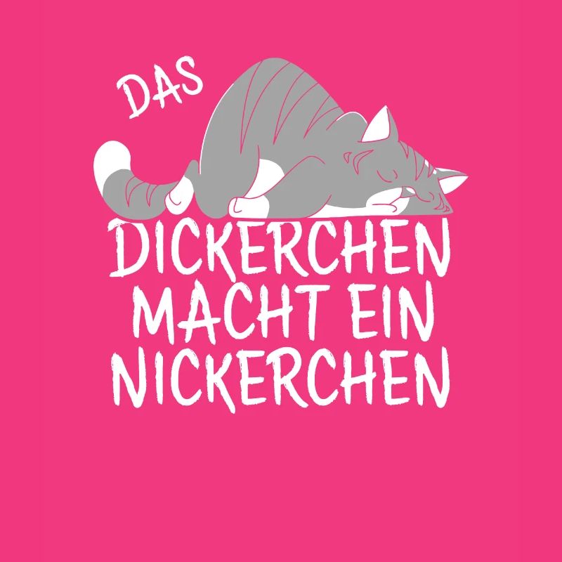 Das Dickerchen macht Nickerchen Katze