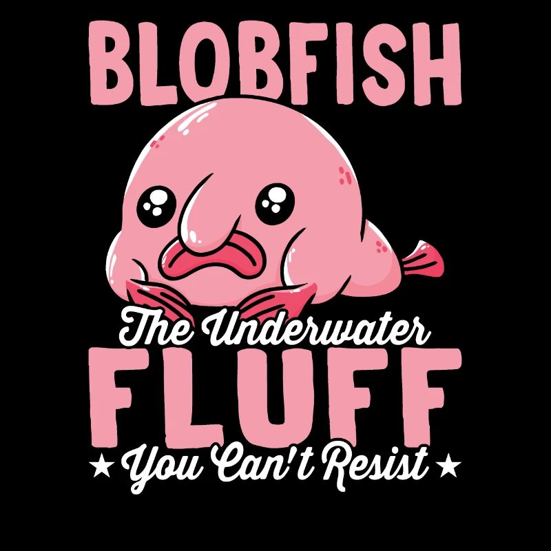 Blobfish owner underwater fluff