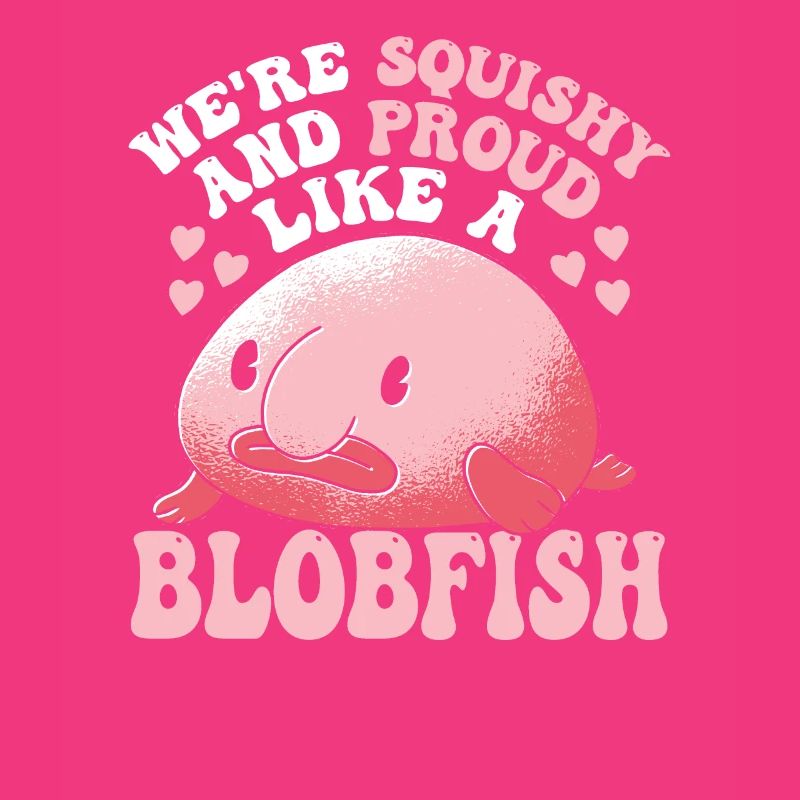 Fier comme un propriétaire de Blobfish L’amant de Blobfishe
