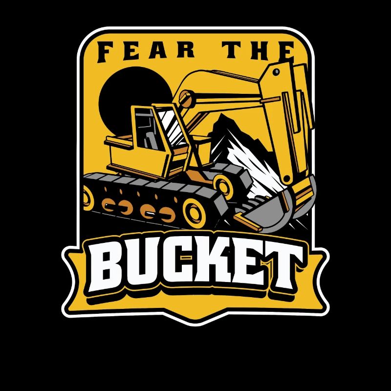 Fear The Bucket Seilbagger Raupenbagger