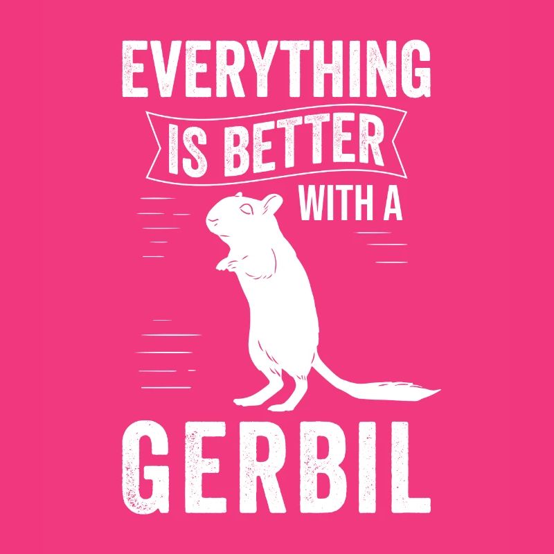 Everything is better with gerbil racing rat Gerbil
