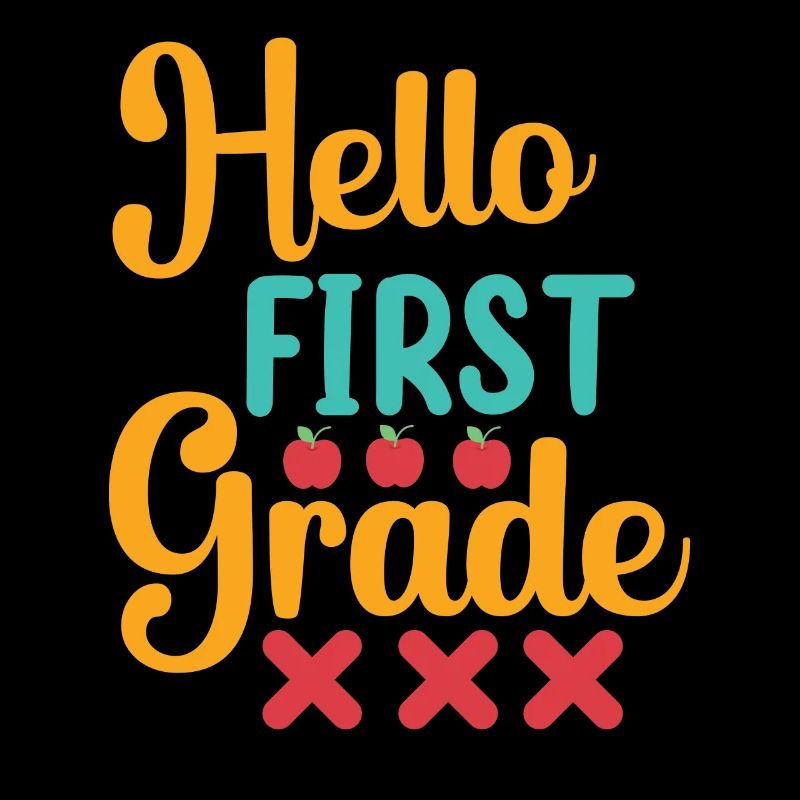 Hello 1st Grade Back To School First Day