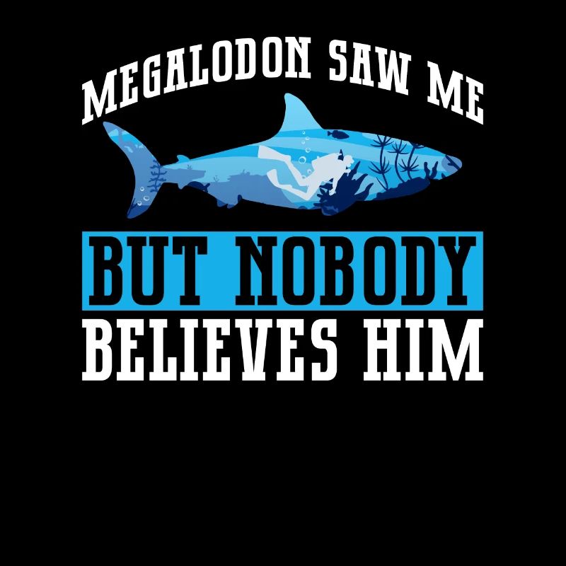 Megalodon Shark Funny Gift