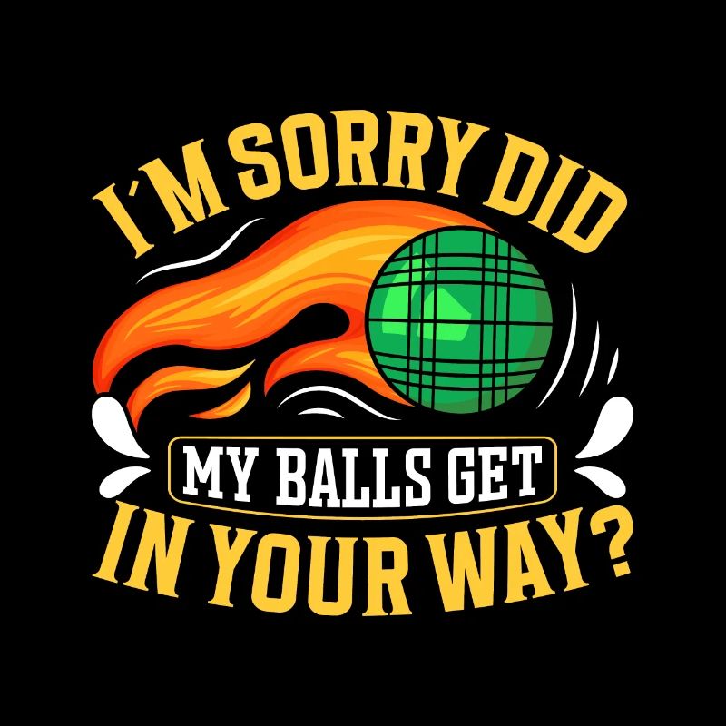 Jeu de pétanque amusant