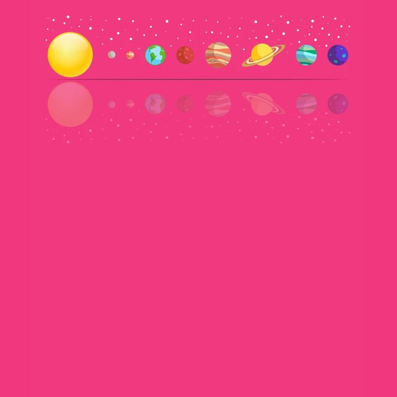 Planète Design avec système solaire dans