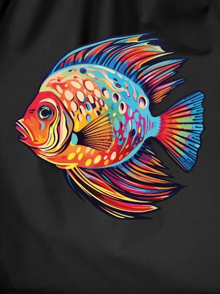 Discus fish aquarium