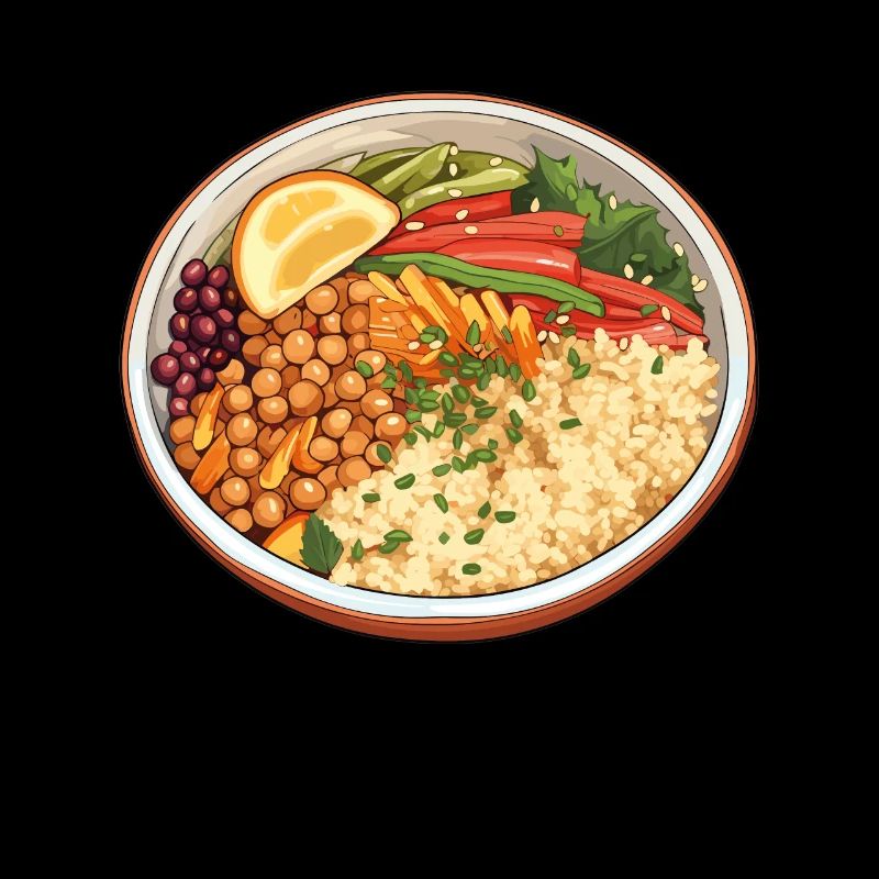 Bol de couscous Aliments sains