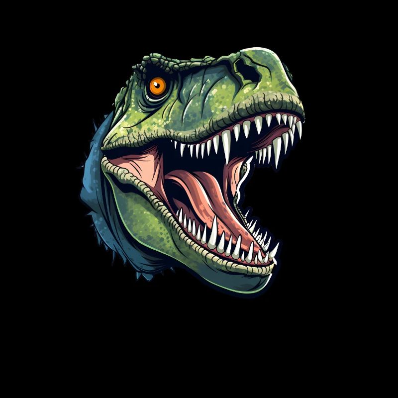 T-Rex Dino Kopf