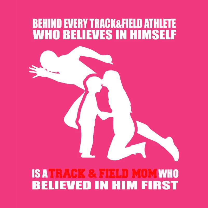 Hinter jedem Athleten steht eine Leichtathletik-Mutter