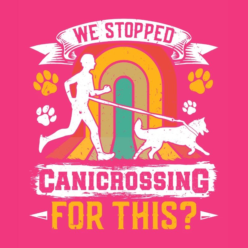 Chien de course Canicross Design