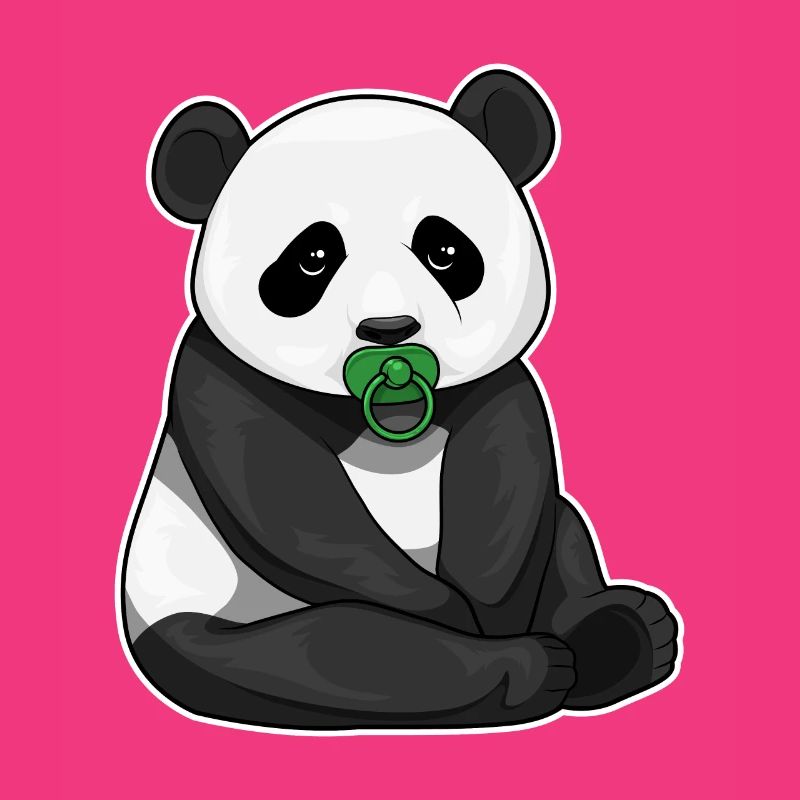 Panda pacifier