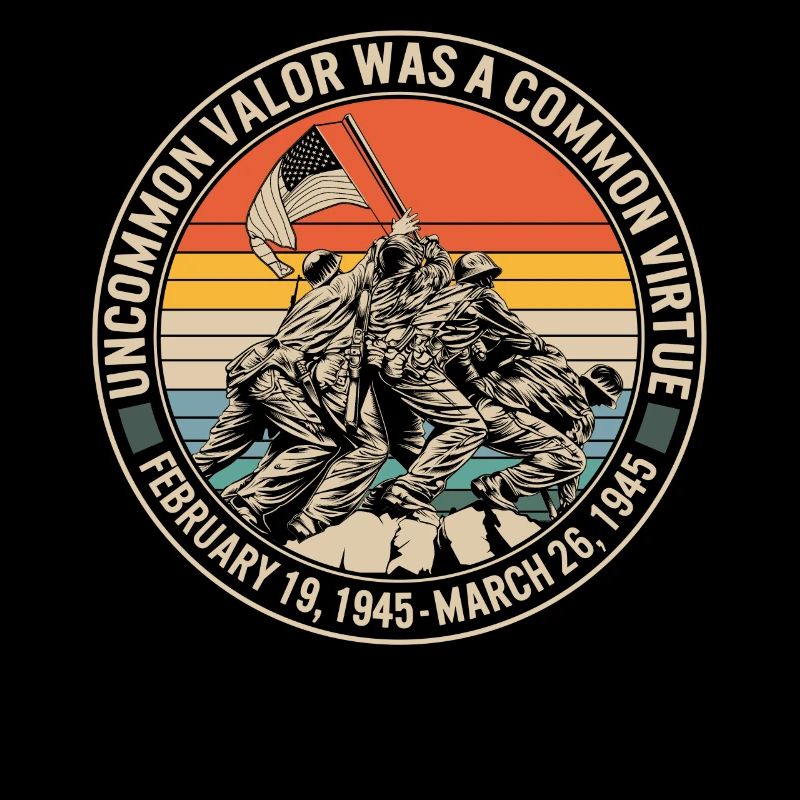 World War Two Shirt, Uncommon Valor Was A Common