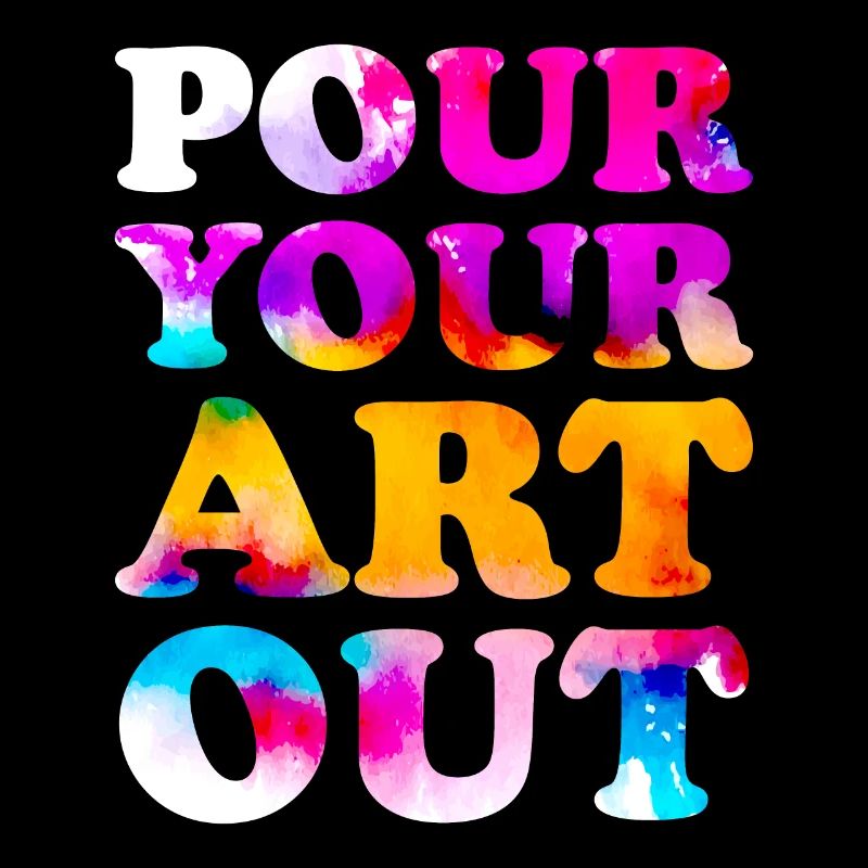 Painter Canvas Liquid Painting Art Paint