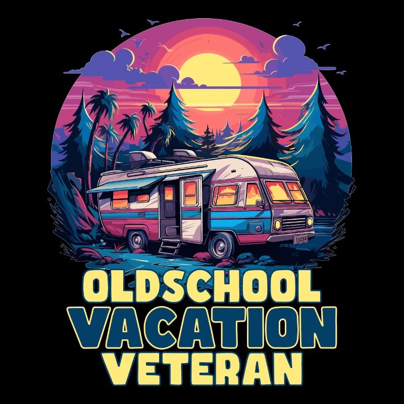 Sunset Synthwave: Retro Camping - Vacation Veteran
