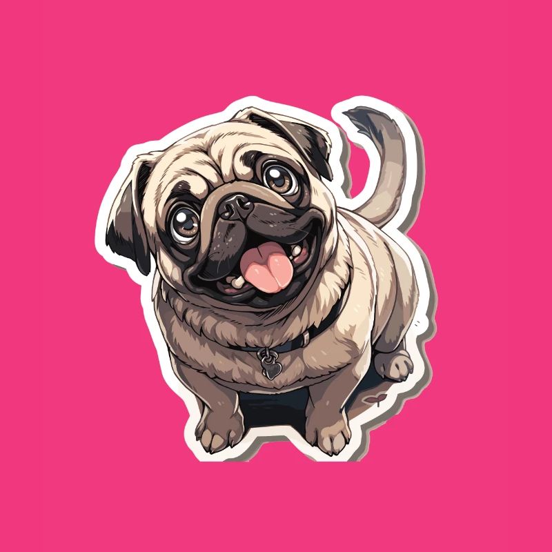 Mops Mops Hund Mops Sonnenbrille Mops Geschenk
