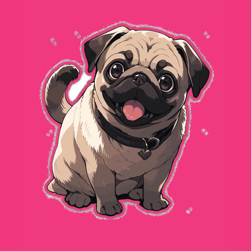 Mops Mops Hund Mops Sonnenbrille Mops Geschenk