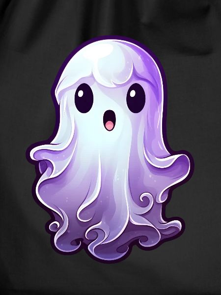 Kawaii Ghost Halloween Anime
