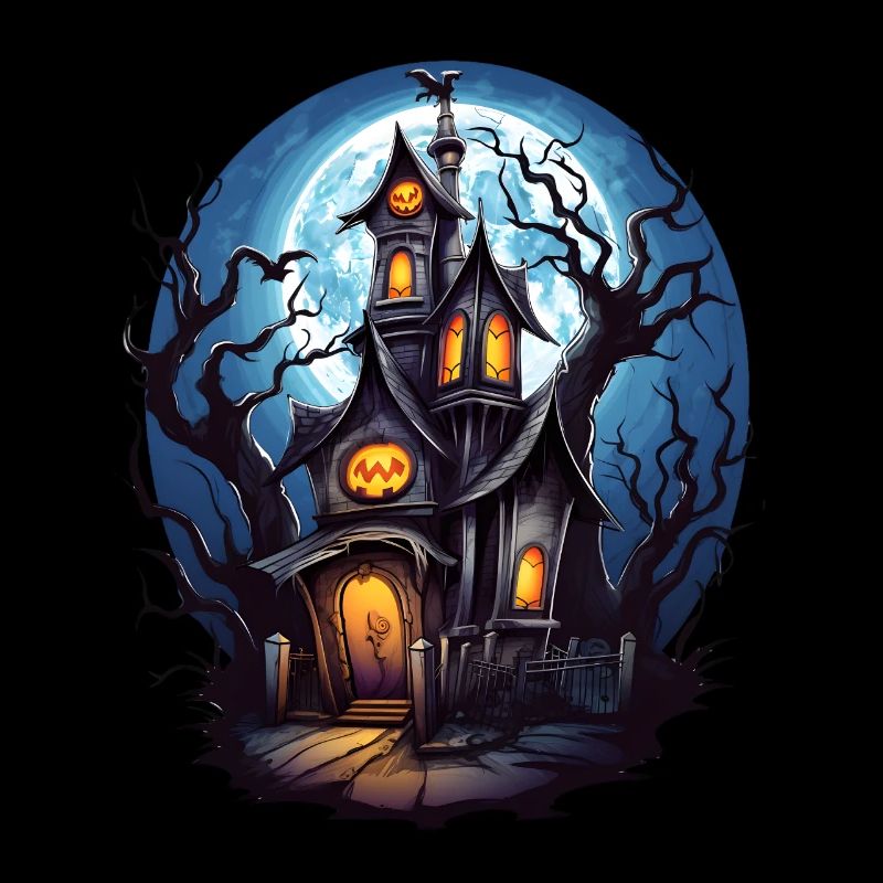 Halloween haunted house