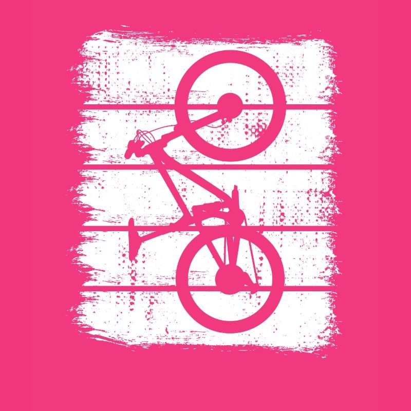 Mountain biker drawing
