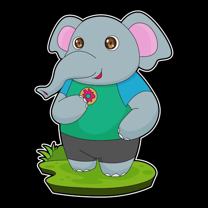 Elephant Donut
