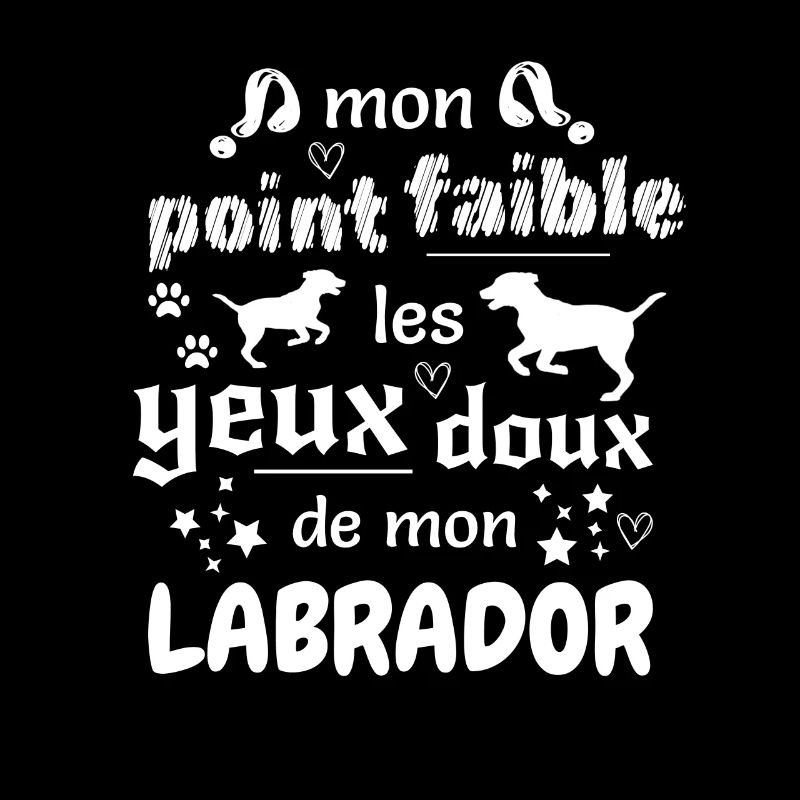Mon point faible ? les yeux doux de mon labrador