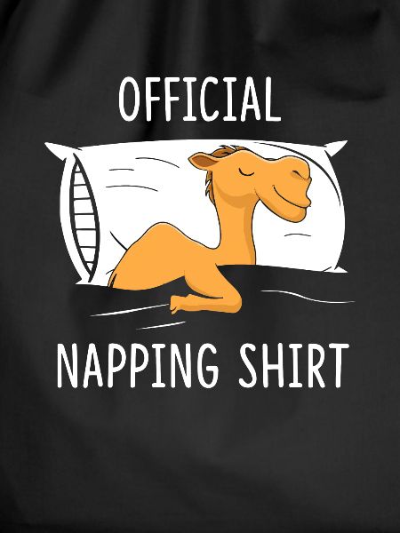 Official Napping Shirt Camel